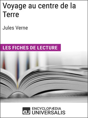 cover image of Voyage au centre de la Terre de Jules Verne